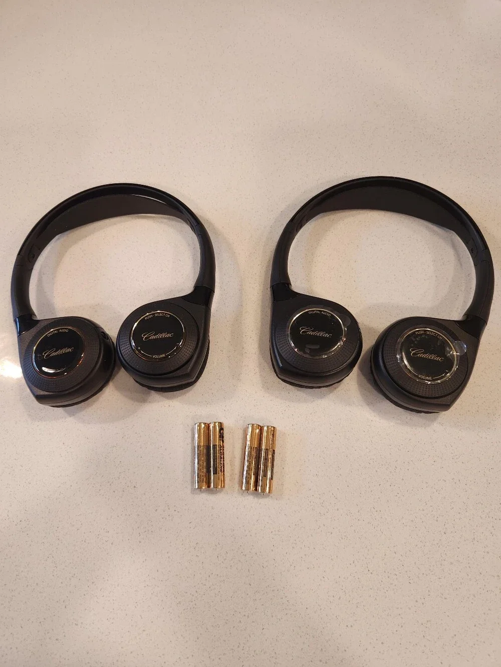 NWOB Cadillac Black Wireless On-Ear Headphones (Pair) Originals